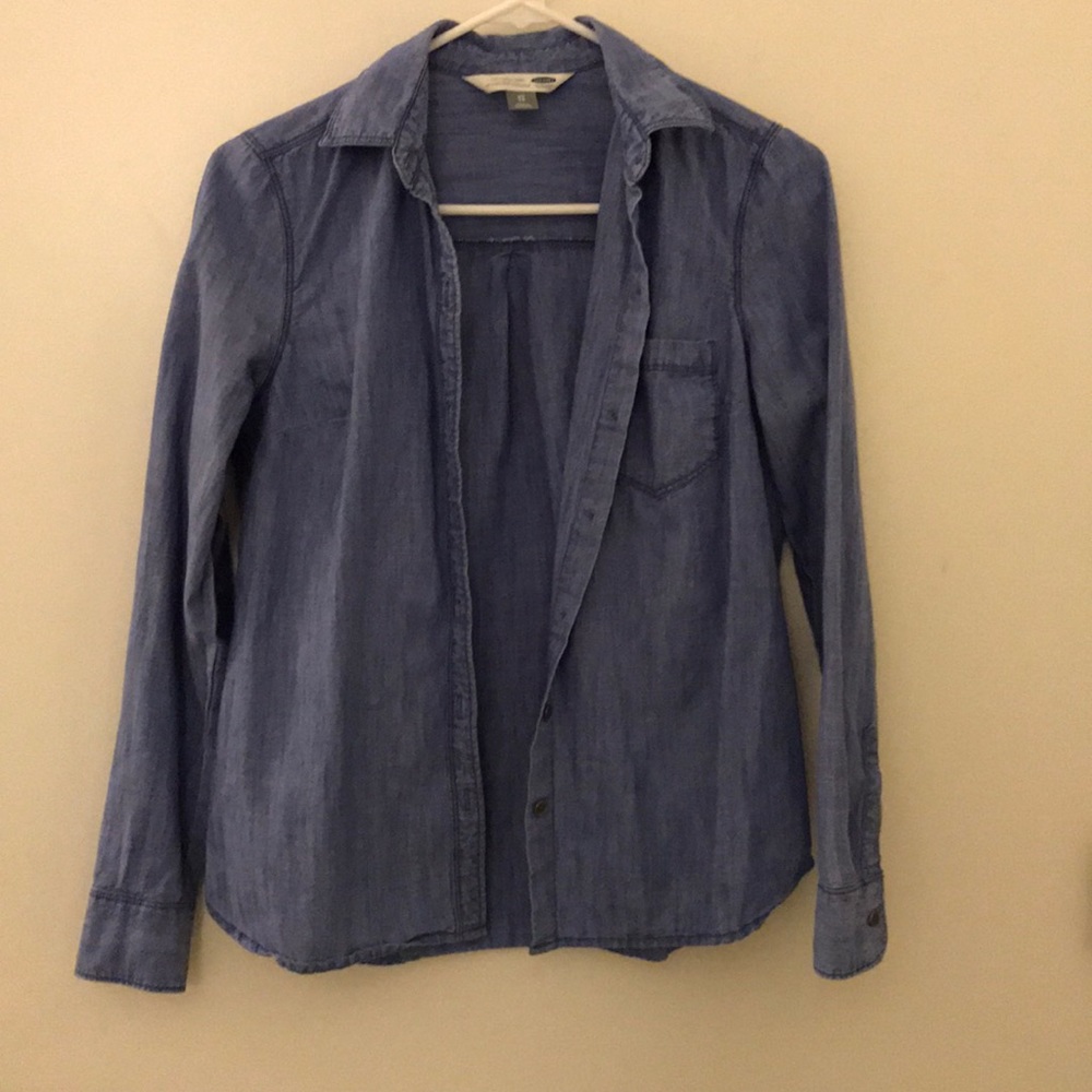Chambray button down